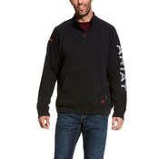 Ariat FR Primo Fleece Quarter Zip in Black